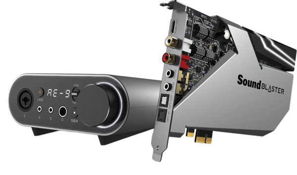 Creative Sound Blaster AE-9 PCIe x1 + Audio Control Module