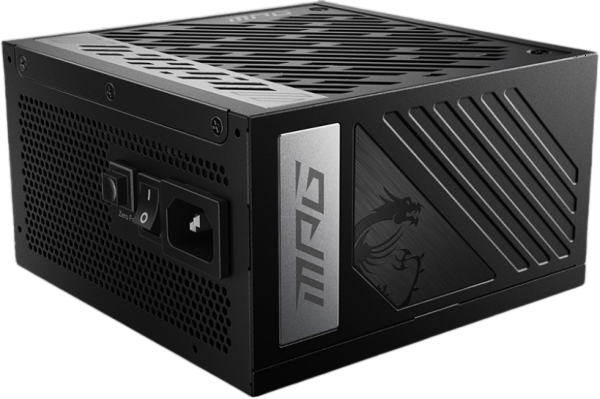 850 Watt MSI MPG A850G PCIE5 850W Netzteil ATX 3.1 vollmodular 80 PLUS Gold schwarz