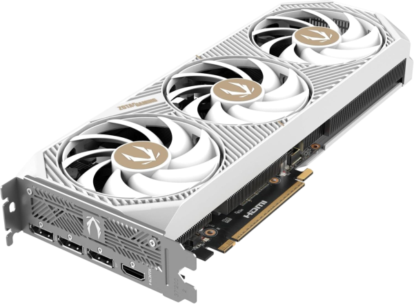 12GB Zotac Gaming GeForce RTX 5070 AMP White Edition GDDR7 PCIe 5.0 x16 RGB NVIDIA RTX5070 weiß