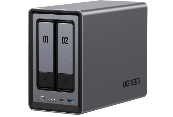 Ugreen NASync DXP2800 NAS Server Intel N100 8GB RAM RJ45 2.5GBase-T USB-C 3.1