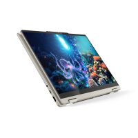 Lenovo Yoga 7 2-in-1 14AKP10 Copilot+ PC AMD Ryzen AI 7 350 Hybrid (2-in-1) 35,6 cm (14") Touchscreen 2.8K 16 GB LPDDR5x-SDRAM 1 TB SSD Wi-Fi 7 (802.11be) Windows 11 Home Deutsch Grau