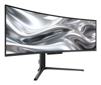 LC-Power LC-M49QCO Computerbildschirm 124,5 cm (49") 5120 x 1440 Pixel Quad HD QD-OLED Schwarz