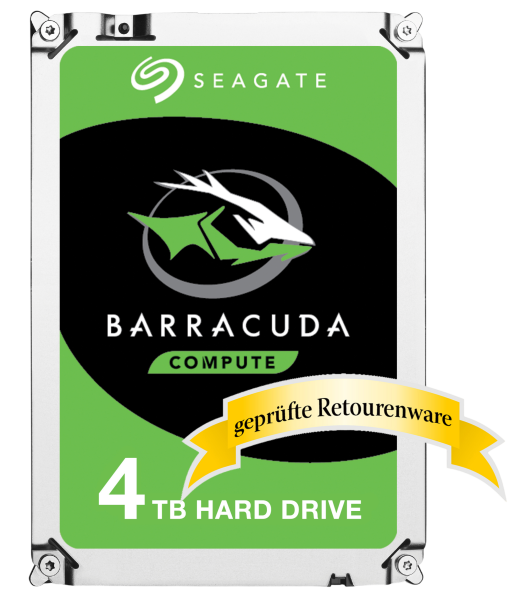 4TB Seagate BarraCuda Compute 3,.5"SATA 6Gb/s HDD 5400 256MB 512e Sonderware