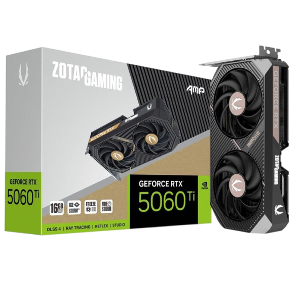 16GB Zotac Gaming GeForce RTX 5060 Ti AMP GDDR7 NVIDIA RTX5060Ti