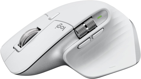 Logitech MX Master 3S Pale Grey Logi Bolt Wireless Mouse 8000dpi weiß