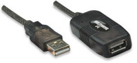MANHATTAN USB-Repeater Kabel USB 2.0 A -> A St/Bu...