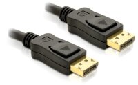 DELOCK Displayport Kabel DP -> DP St/St 5.00m schwarz