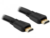 DELOCK HDMI Flachkabel Ethernet A -> A St/St 5.00m 4K