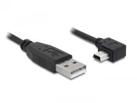 DELOCK USB Kabel A -> Mini-B St/St 1.00m 90°