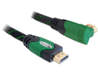 DELOCK HDMI Kabel Ethernet A -> A St/St 2.00m 90°...