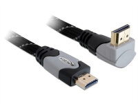 DELOCK HDMI Kabel Ethernet A -> A St/St 3.00m 90°...