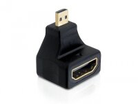 DELOCK HDMI Adapter A -> micro D Bu/St 90° oben