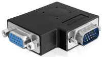DELOCK VGA Adapter D-Sub15 -> D-Sub15 St/Bu 90°...