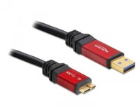 DELOCK USB3.0 Kabel A -> Micro-B St/St 3.00m Premium