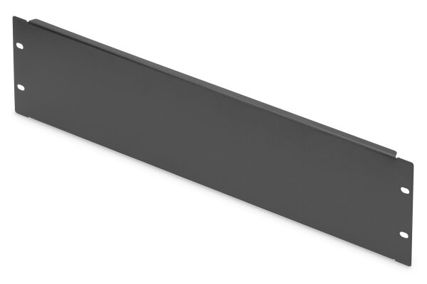 DIGITUS Abdeckplatte 3HE Blindabdeckung 483mm schwarz