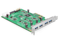 PCI Expr Card Delock 4x USB3.0 ext