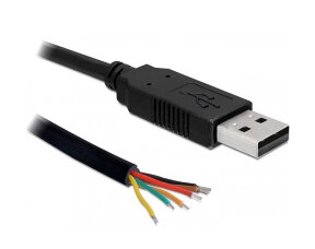 USB Kabel Delock A -> TTL6 seriell St/offene Kabelenden