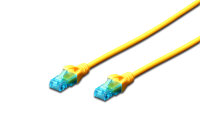 DIGITUS Patchkabel RJ45 U/UTP Cat5e   2.00m gelb...