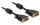 DELOCK DVI Kabel DVI(24+1) -> DVI(24+1) St/St 5.00m Gold