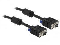 DELOCK VGA-Kabel D-Sub15 -> D-Sub15 St/St 3.00m schwa