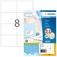 HERMA Etiketten Premium A4 weiß 105x74  mm Papier...