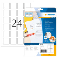 HERMA QR-Code Etik. A4 40x40 mm quadratisch weiß...