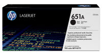 HP 651A      Schwarz     LaserJet    Tonerpatrone