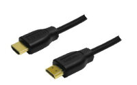 Logilink HDMI-Kabel Ethernet A -> A St/St  1.00m sw