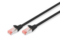 DIGITUS Patchkabel Cat6  S/FTP 2xRJ45  3.0m schw...