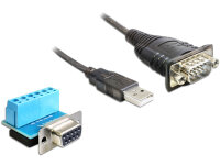 DELOCK USB Kabel A -> 1x RS-422/485 St/St 0.80m