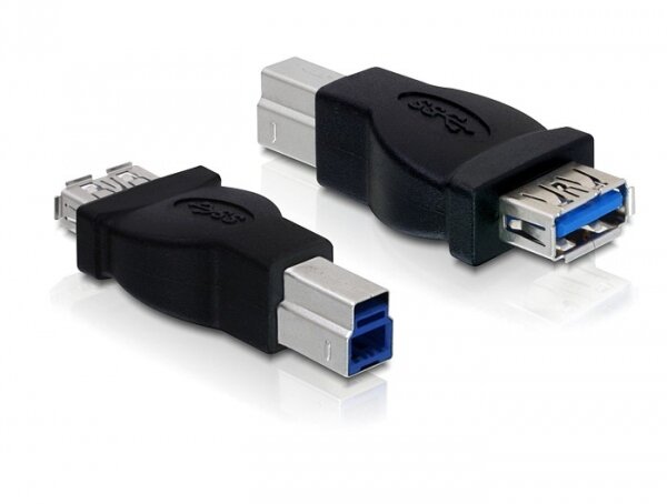 DELOCK USB3.0 Adapter A -> B Bu/St