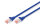 DIGITUS Patchkabel Cat6  S/FTP 2xRJ45 10.0m blau Hebelschutz Polybeutel