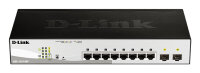Switch 280mm D-Link DGS-1210-08P          2*SFP/ 8*GE PoE...