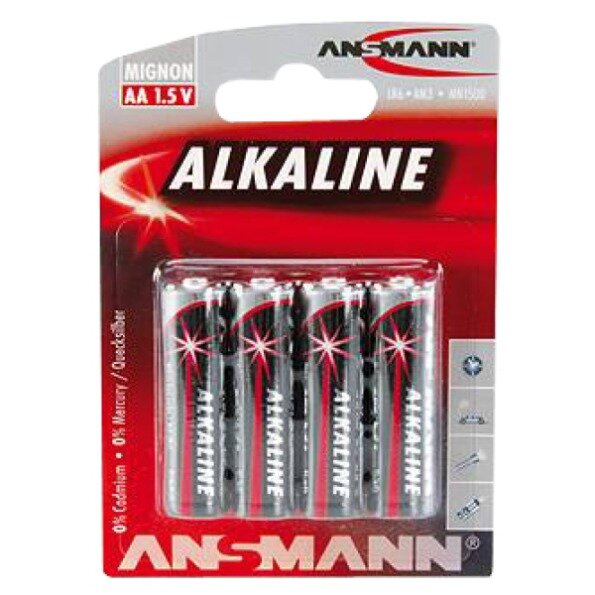 4 Stk. ANSMANN Mignon