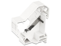 DELOCK Keystone Halterung für Hutschienen mit Erdung