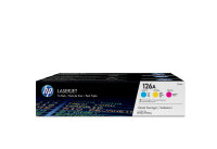 HP 126A  3x  Dreifarbig  LaserJet    Tonerpatrone