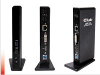 Club3D Dockingstation    USB3 ->4xUSB2/2xUSB3/HDMI/DVI...