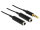 DELOCK Klinkekabel 3,5mm -> 2x 3,5mm St/Bu 0.25m schwarz