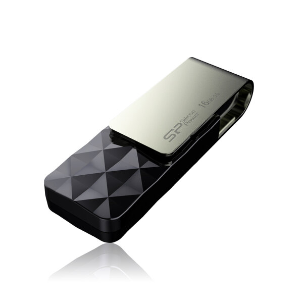 Silicon Power USB-Stick 16GB USB3.0 B30 Black