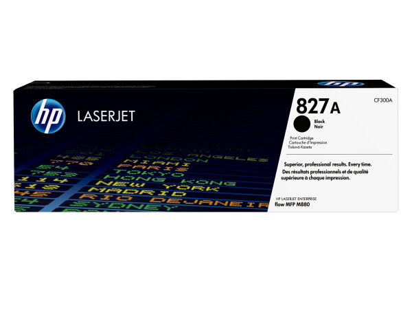 HP 827A      Schwarz     LaserJet    Tonerpatrone