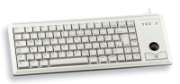 CHERRY ML4400 Tastatur Wired EU TKL 75% +Trackball hellgrau