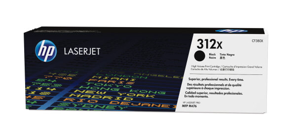 HP 312X      Schwarz     LaserJet    Tonerpatrone