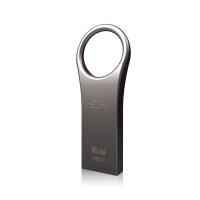 Silicon Power USB-Stick 16GB USB3.0 J80 Silver/Zinc Alu.