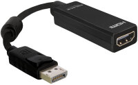 DeLock Display Port Adapter DP 20pin auf HDMI schwarz