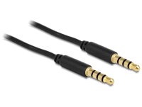 DELOCK Klinkekabel 3,5mm -> 3,5mm St/St 2.00m 4Pin...