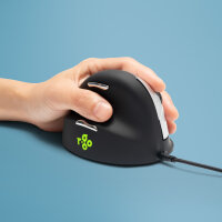 R-Go Maus HE ergonomisch links  USB       mittel...