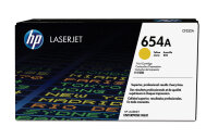 HP 654A      Gelb        LaserJet    Tonerpatrone