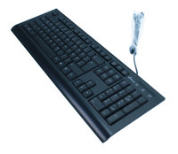 MediaRange Tastatur Standard Keybord black USB 2.0