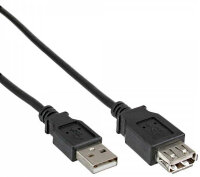 DELOCK USB Verl. A -> A St/Bu 0.50m sw