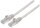 INTELLINET Patchkabel RJ45 S/FTP Cat6 1.0m LSZH Hebels. grau